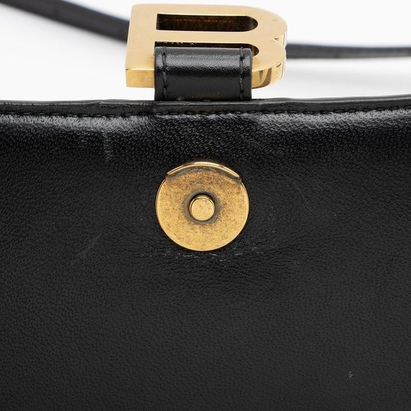 Balenciaga Shiny Calfskin Hourglass Medium Satchel - Picture 9 of 15